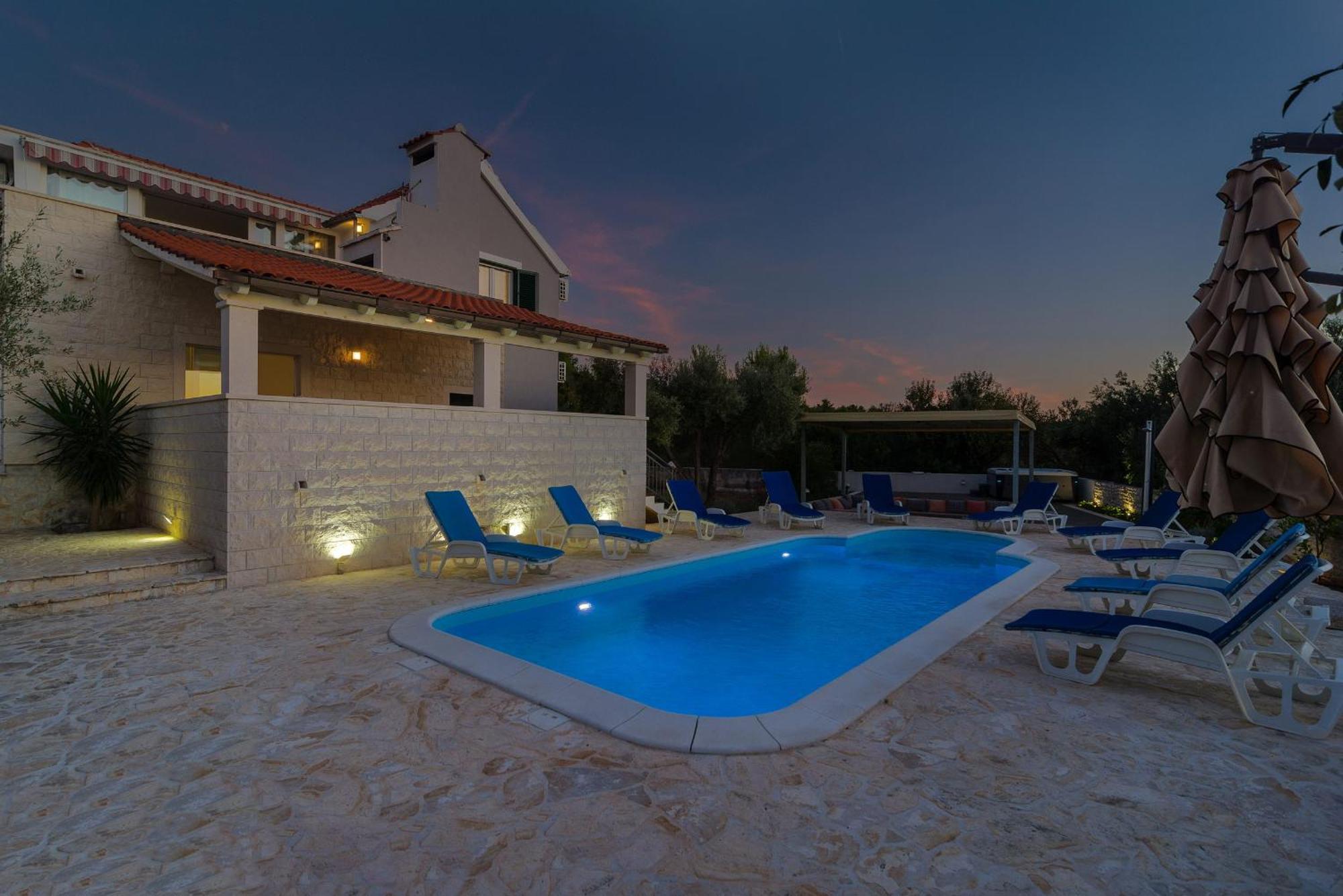 Villa Decima Milna  Exteriér fotografie